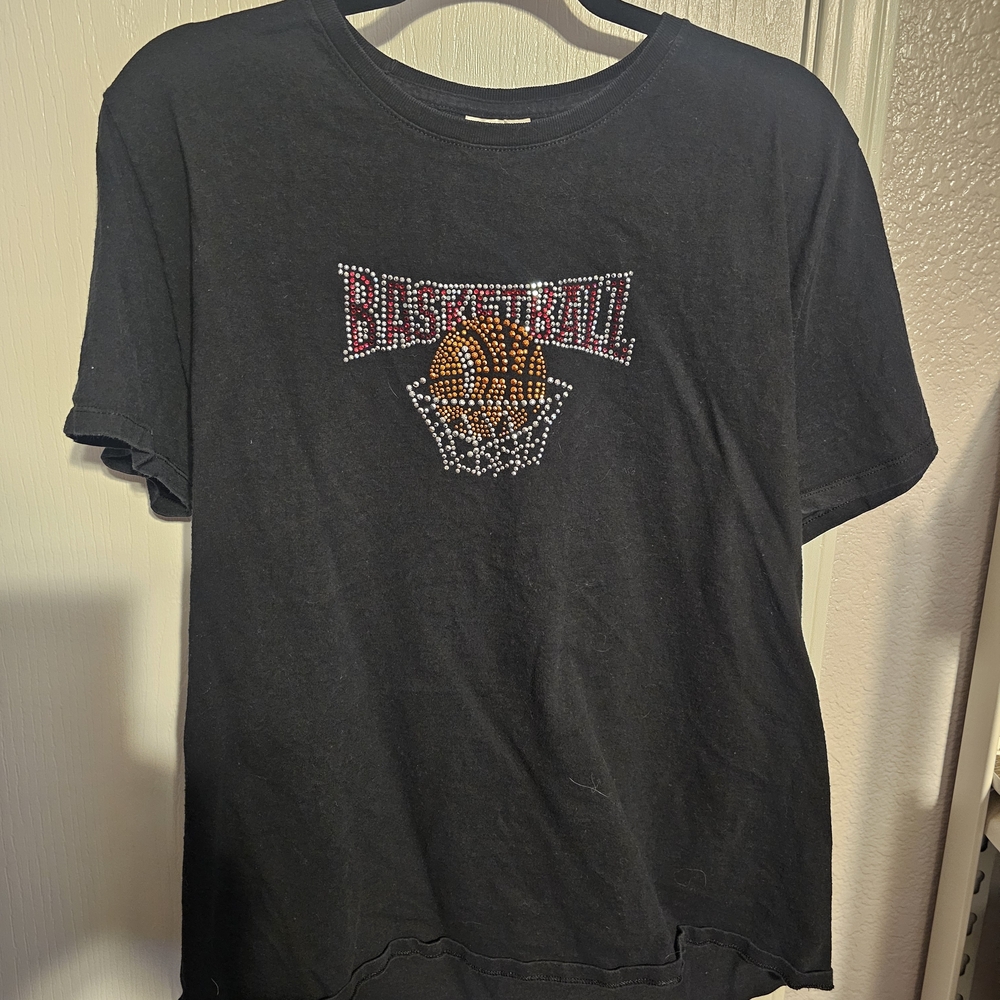 Port and Company Black T-Shirt